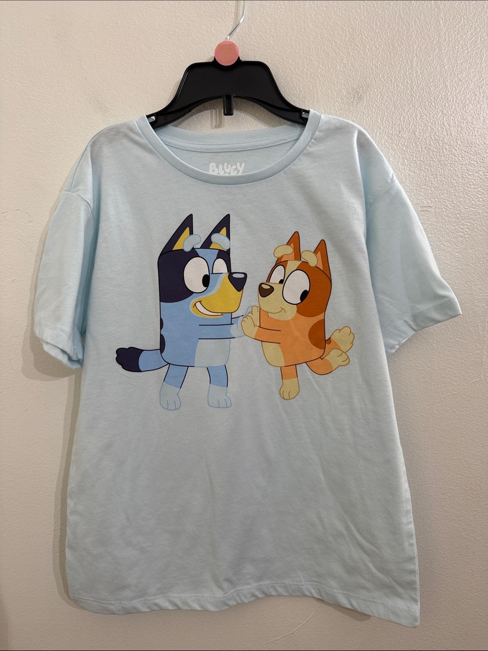 Bluey Short Sleeve Shirt Girls Medium 7/8 Kids